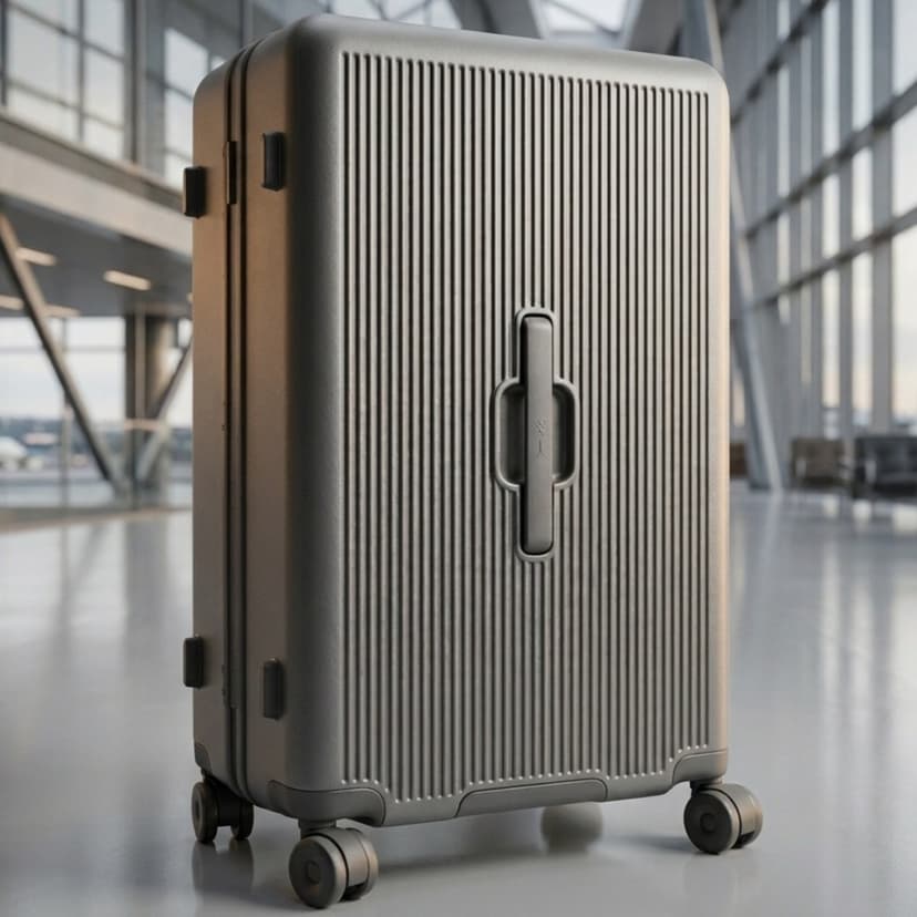 Hard Shell Plain Trolley Bag 20 Inch