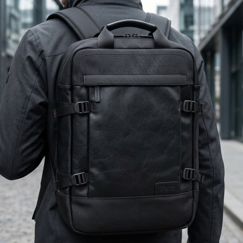 Leather Backpack