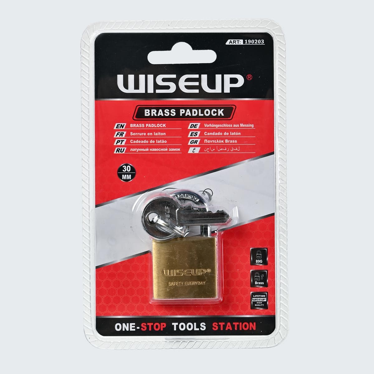 Wiseup Pad Lock 19253-190203