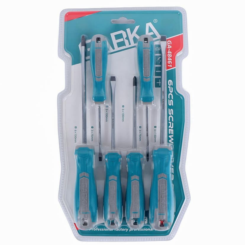 Gabka Screwdriver Set 6 Piece