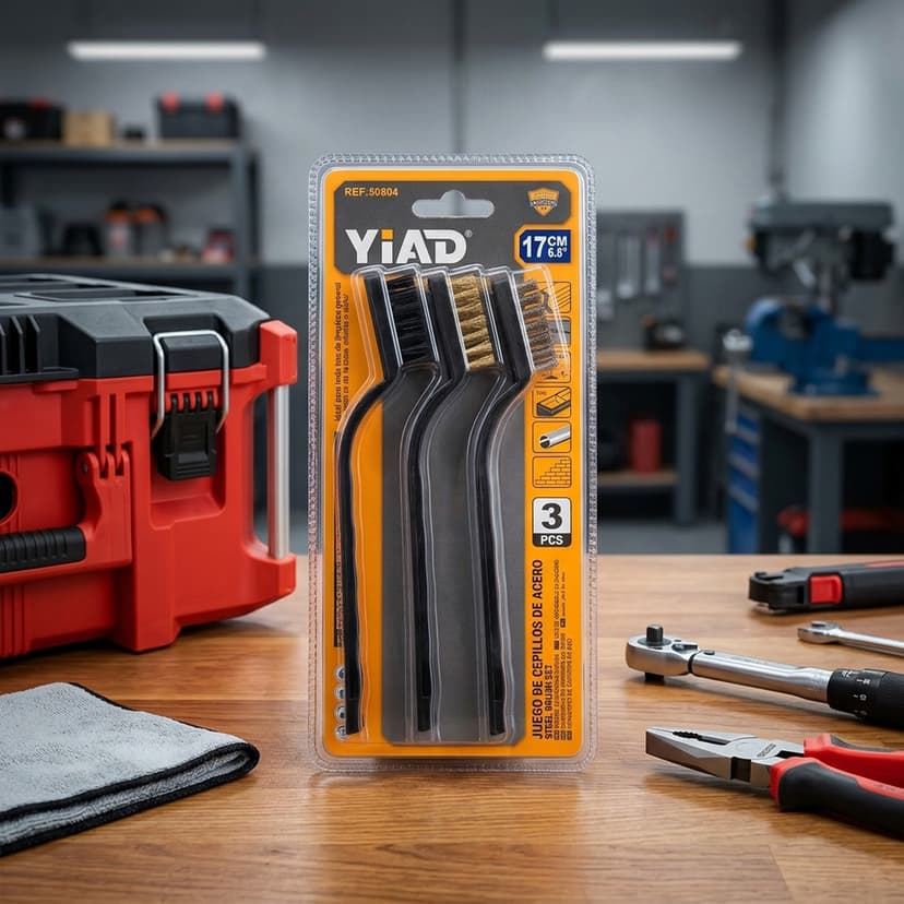 Steel Brush Set 3 Piece