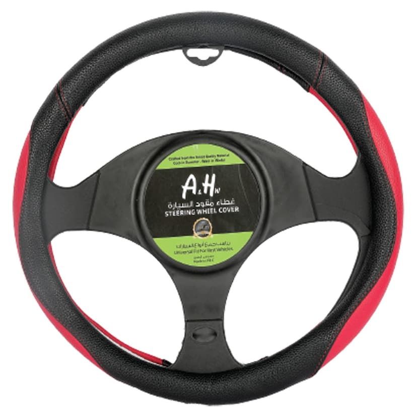 Leather Steering Wheel Cover