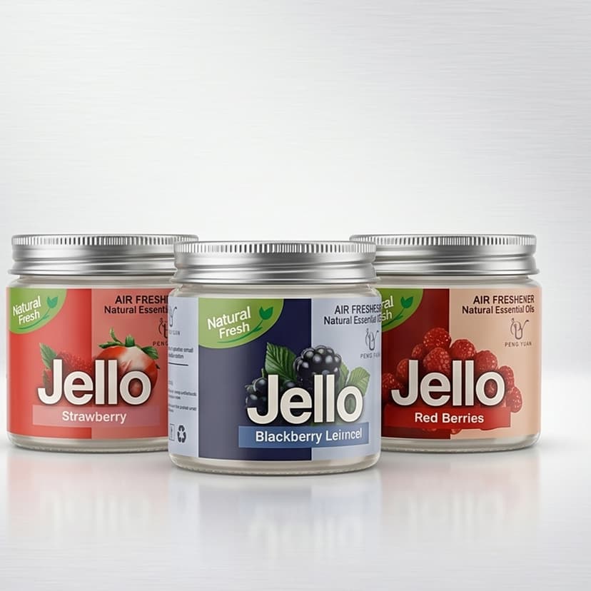 Jello Air Freshener Set 3 piece