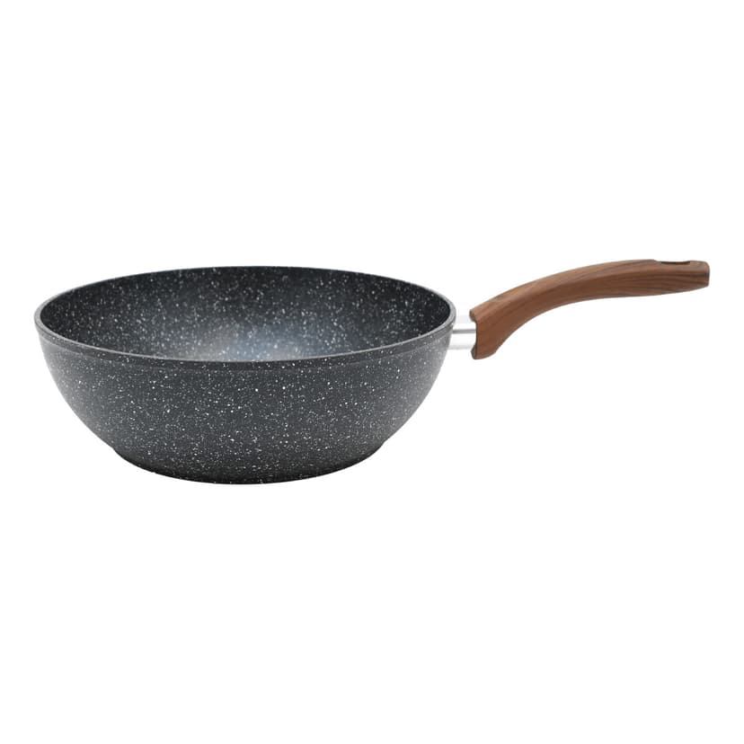 Wok Pan Granite 30cm