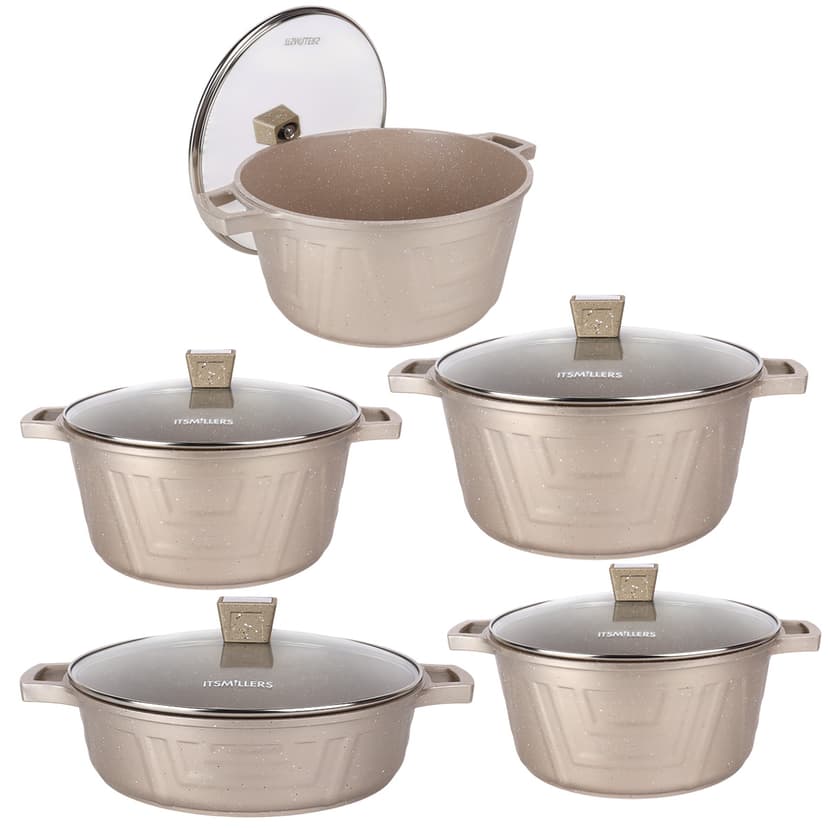 Granite Cookware 5 Pieces Set