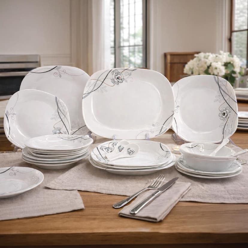 Opal Dinner Set 33 Piece