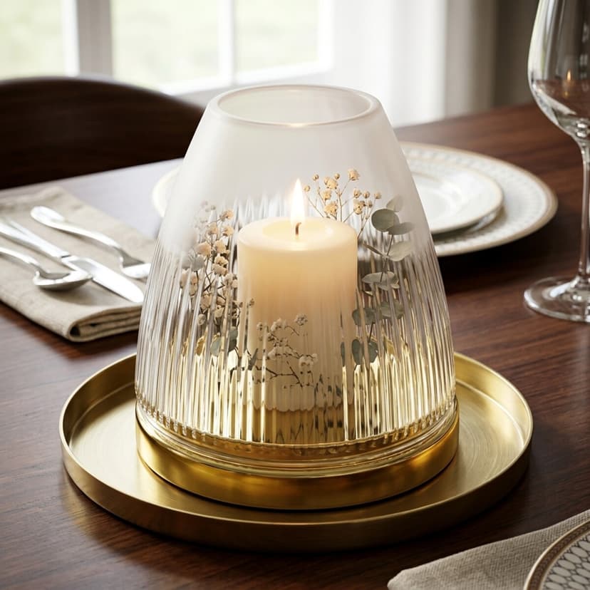 Glass Tissue Holder