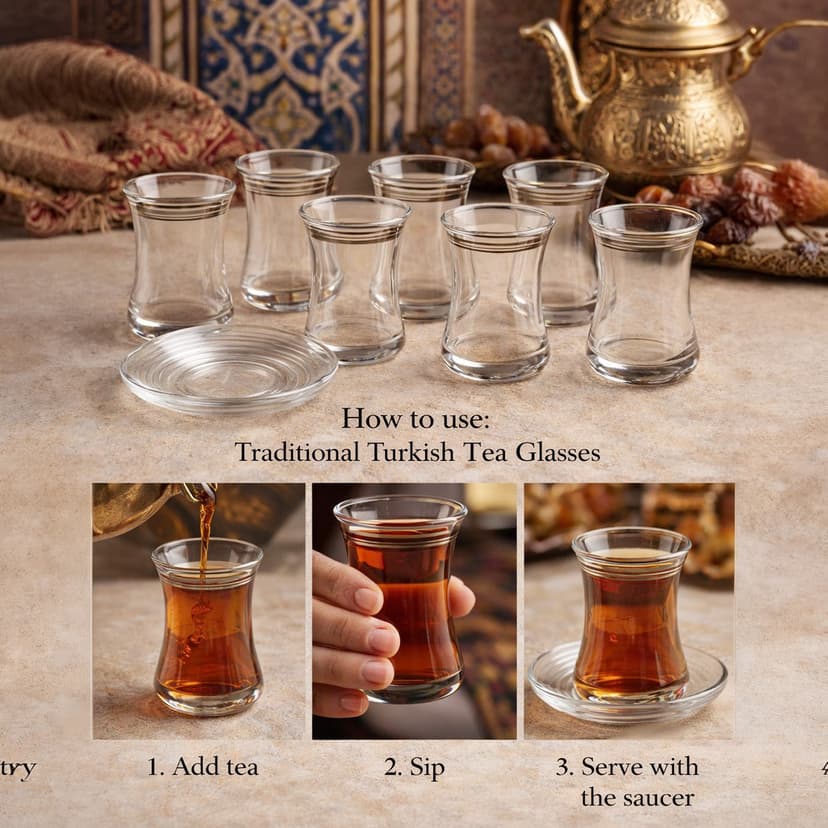 Istikan Glass Set 12 Piece