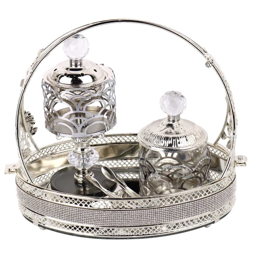 Silver Burner Set