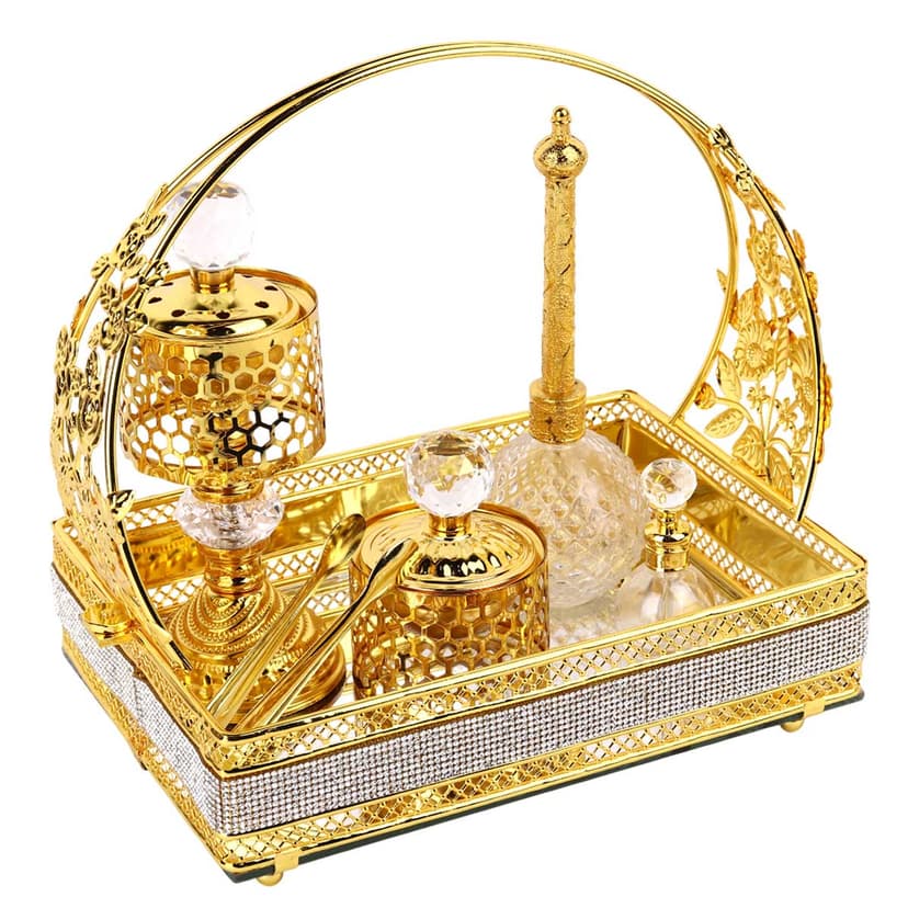Small Gold Burner Set