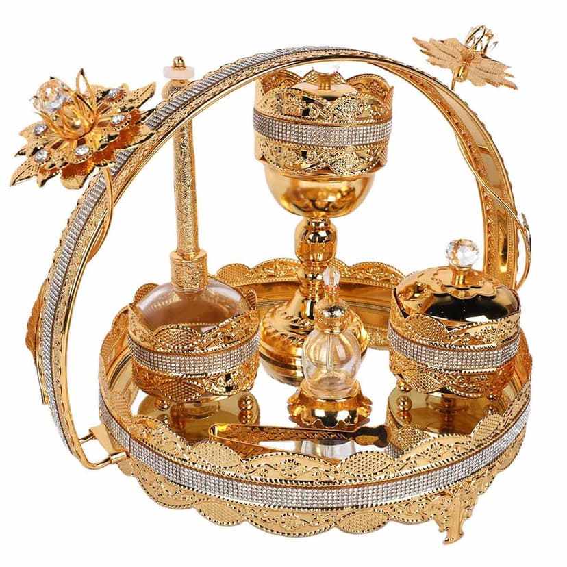 Small Gold Burner Set