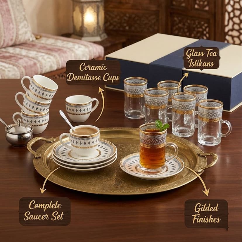 Ceramic Istiken Set 36 Piece