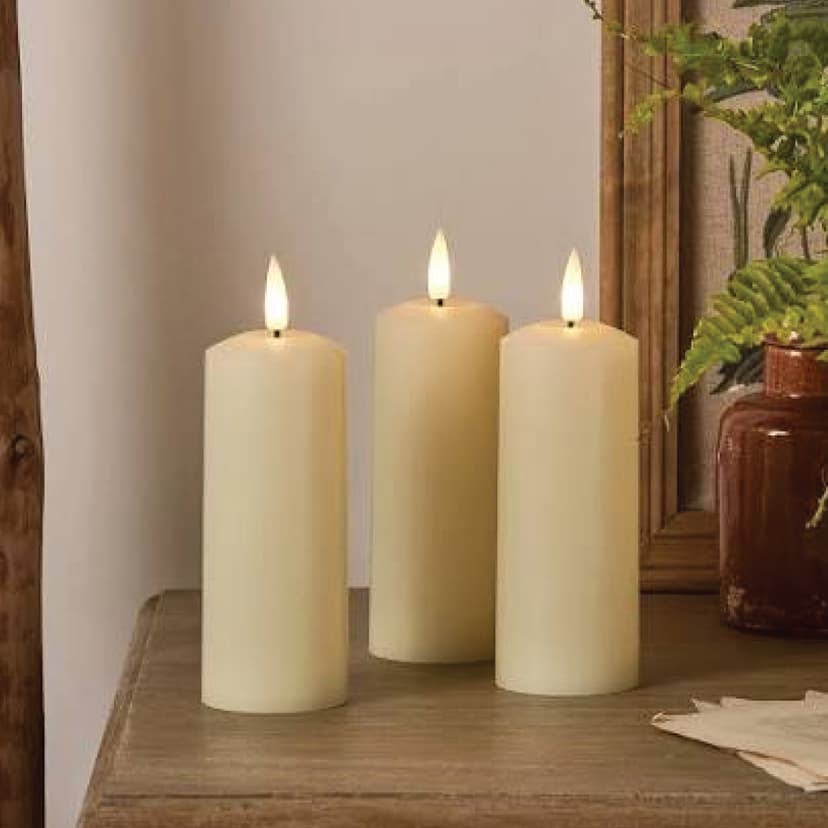 Light Candle Set White