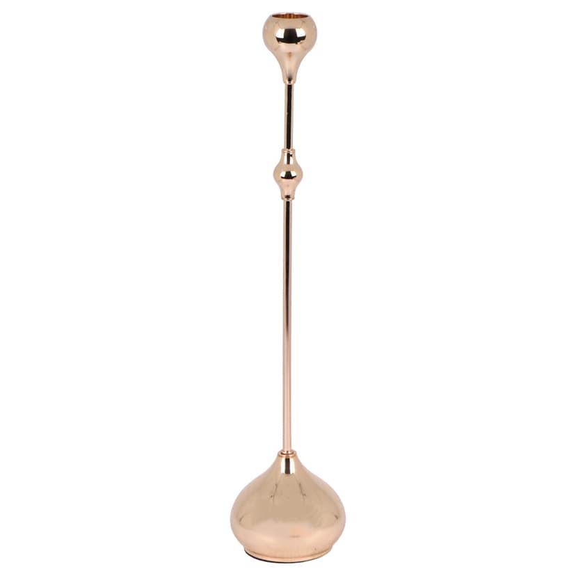Gold Metal Candle Holder