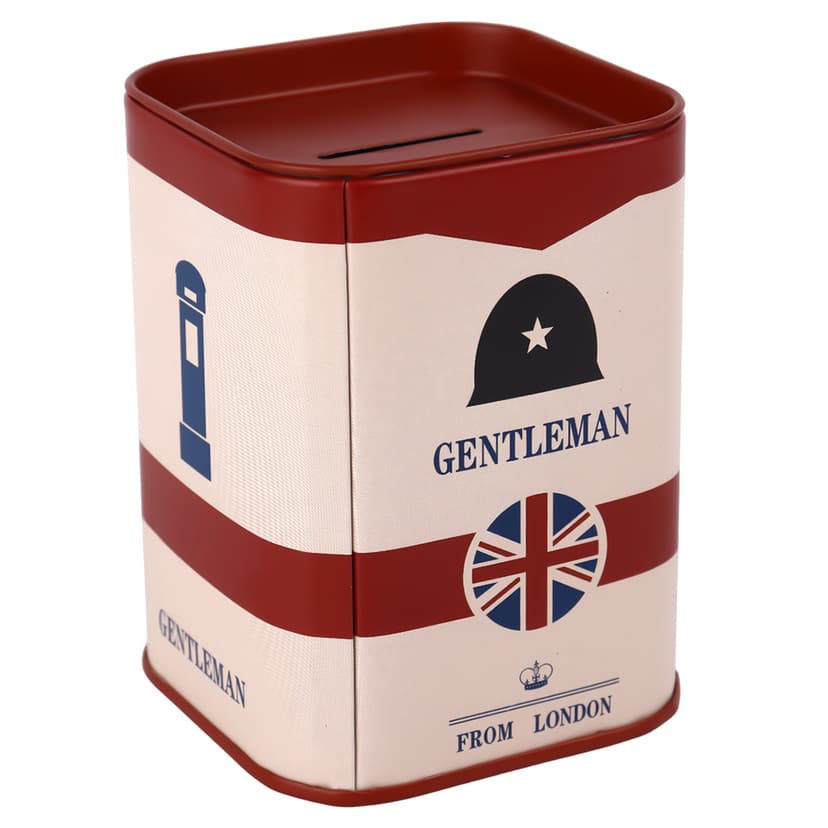 Gentleman Coin Box Tin