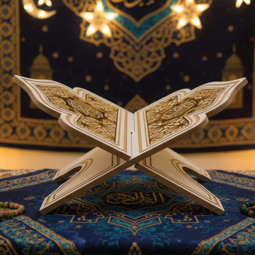 Wooden Quran Stand