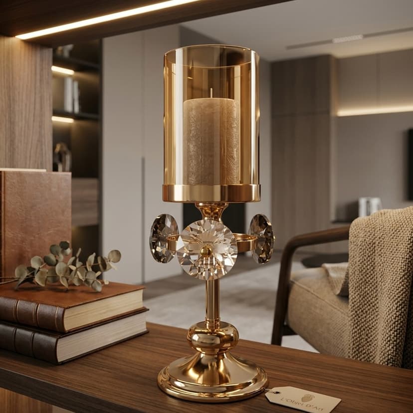 Metal Candle Holder