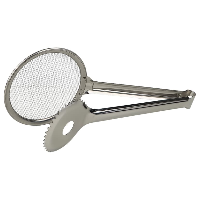 Tong with Steel Strainer