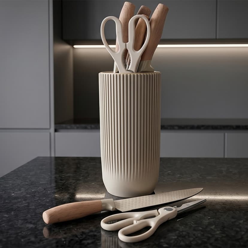 Knife Set with Stand 7 Piece