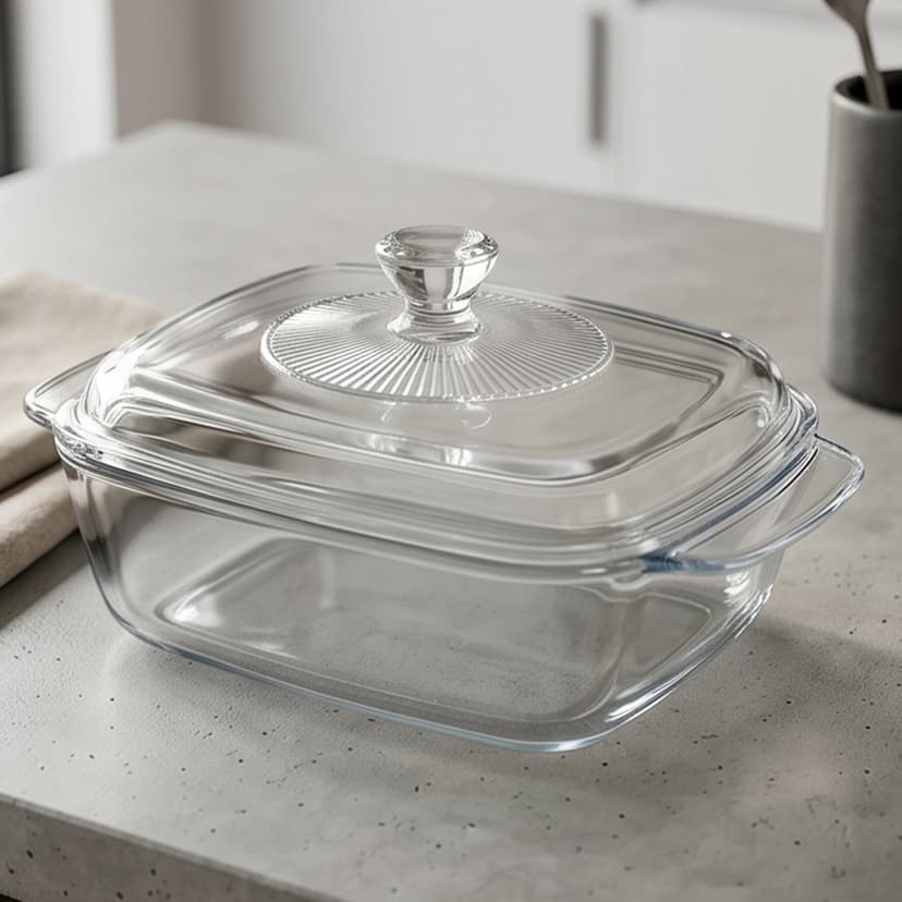 Oven Dish with Cover 1.2L