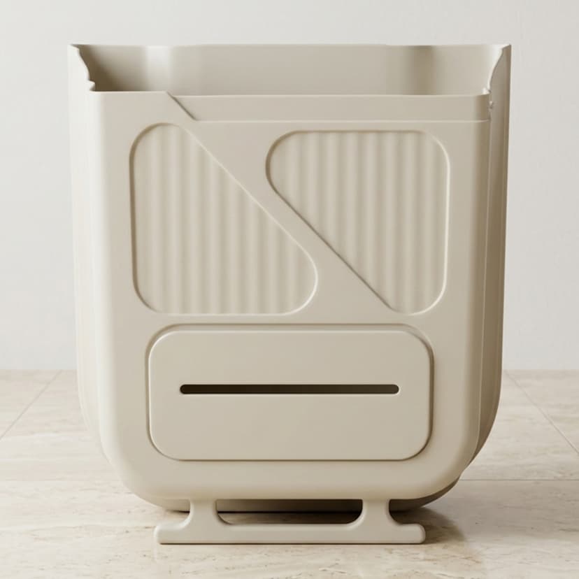 Folding Kitchen Trash Bin