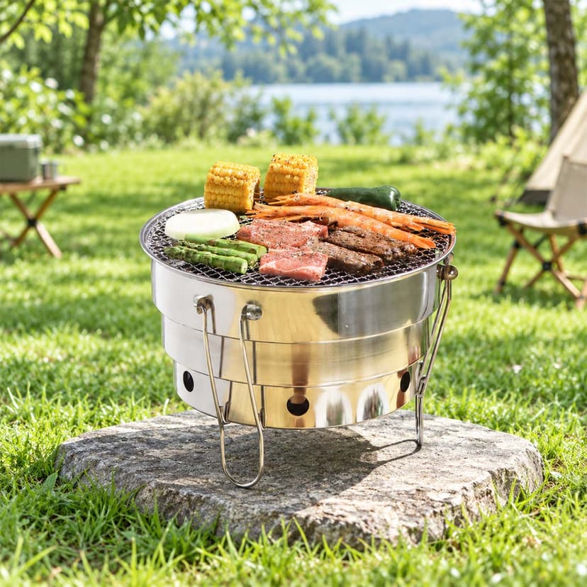 BBQ Grill Stand Extendable