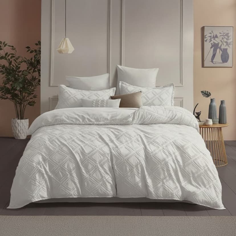 4 Pieces Comforter Set 160x220cm