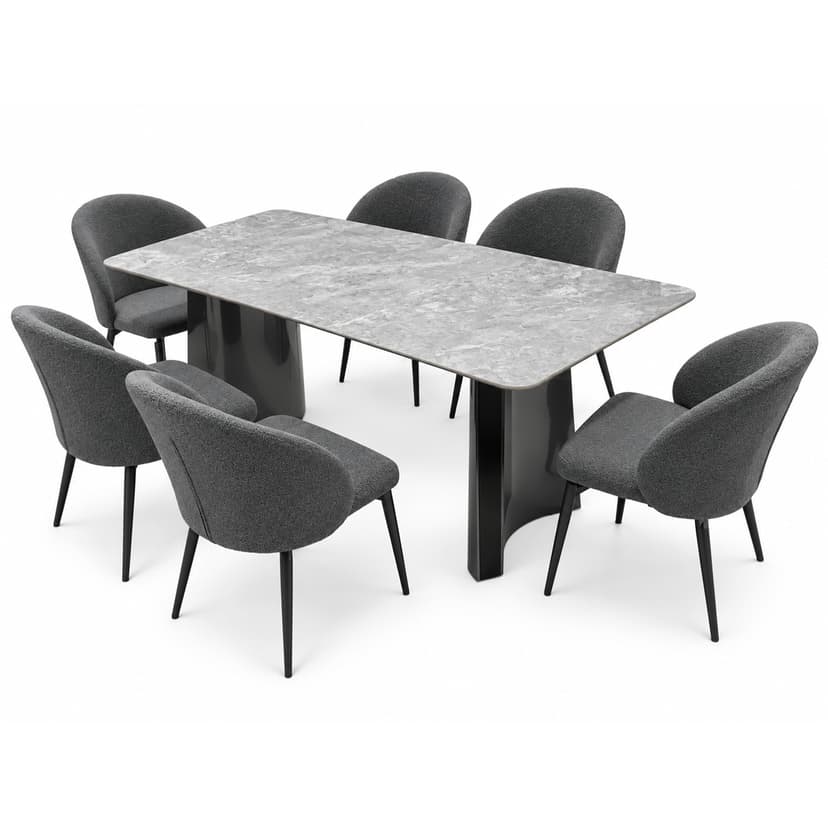 Marble Rectangular Dining Table