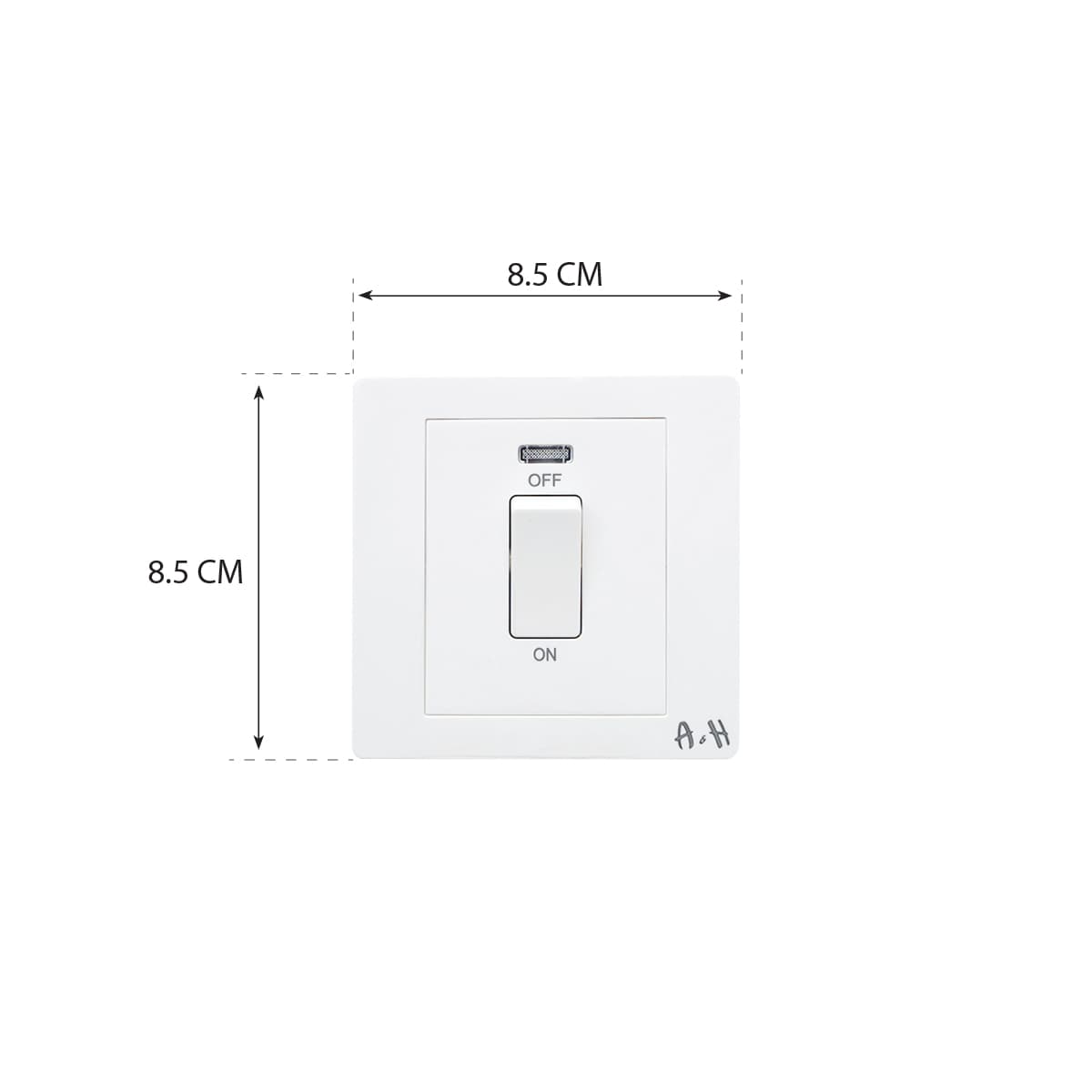 45A Dp Switch Wit Neon 45A 10Y