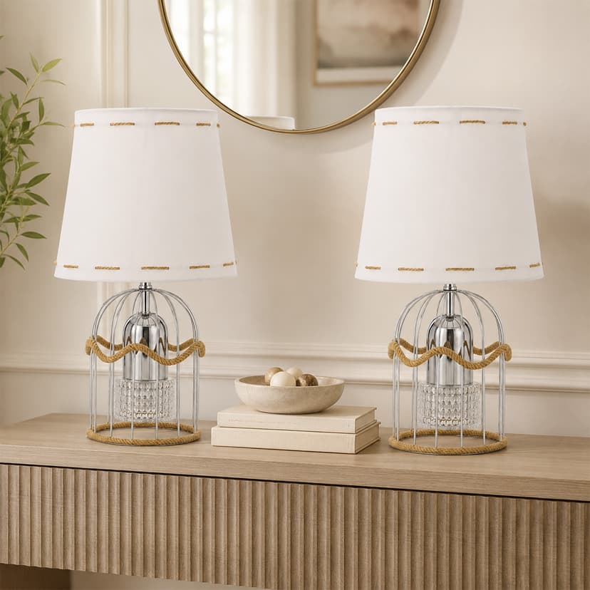 Metal Base Table Lamp