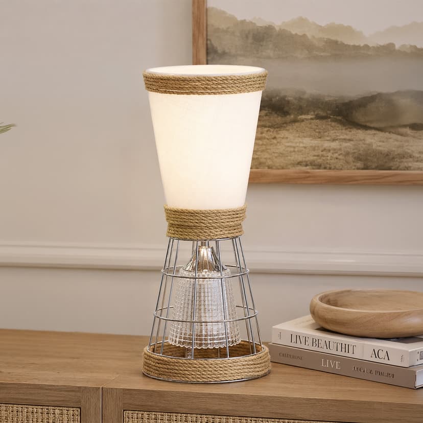 Metal Base Table Lamp