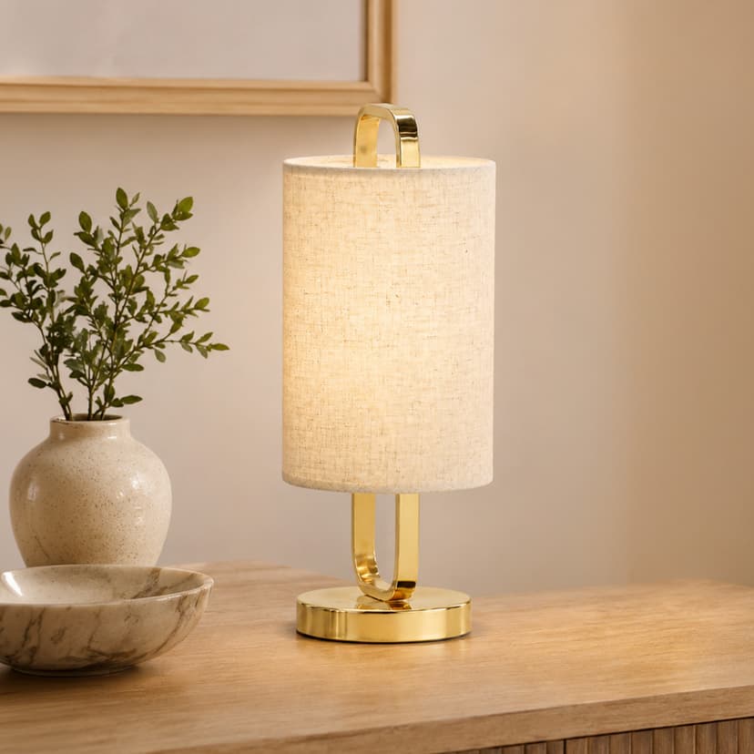 Metal Base Table Lamp