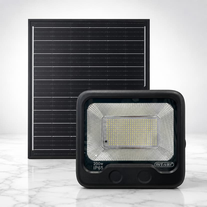 Solar Flood Light 200W 6500K