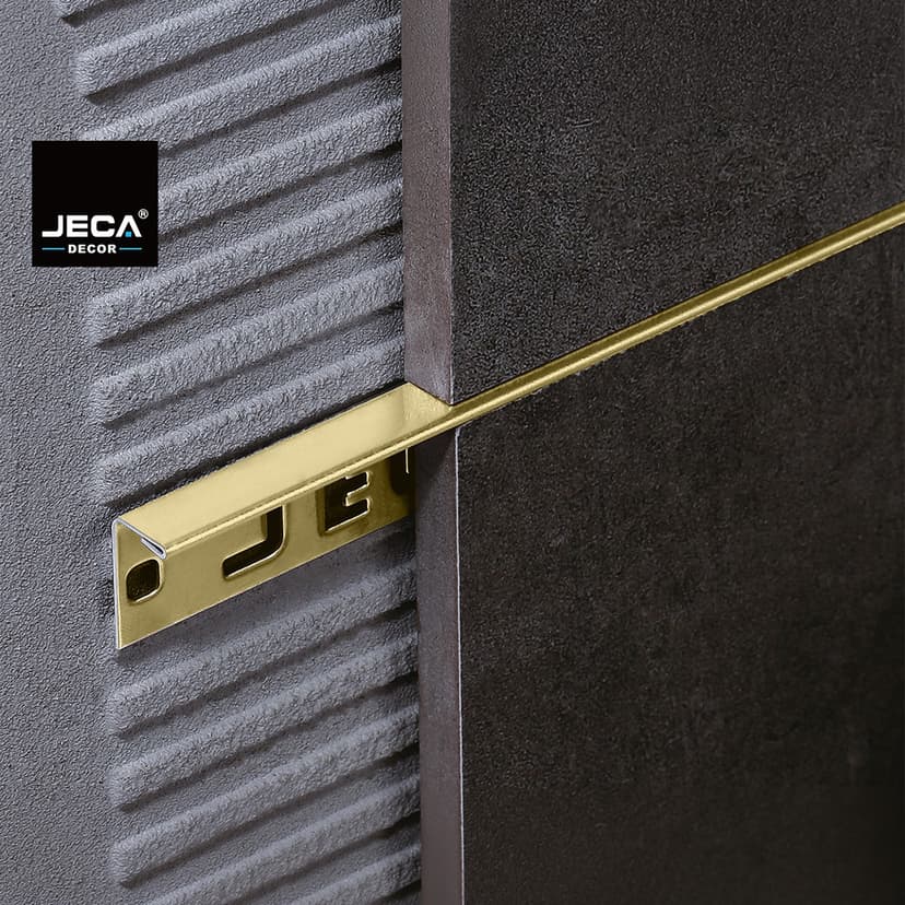 Stainless Steel Tile Accessory Gold Brushed