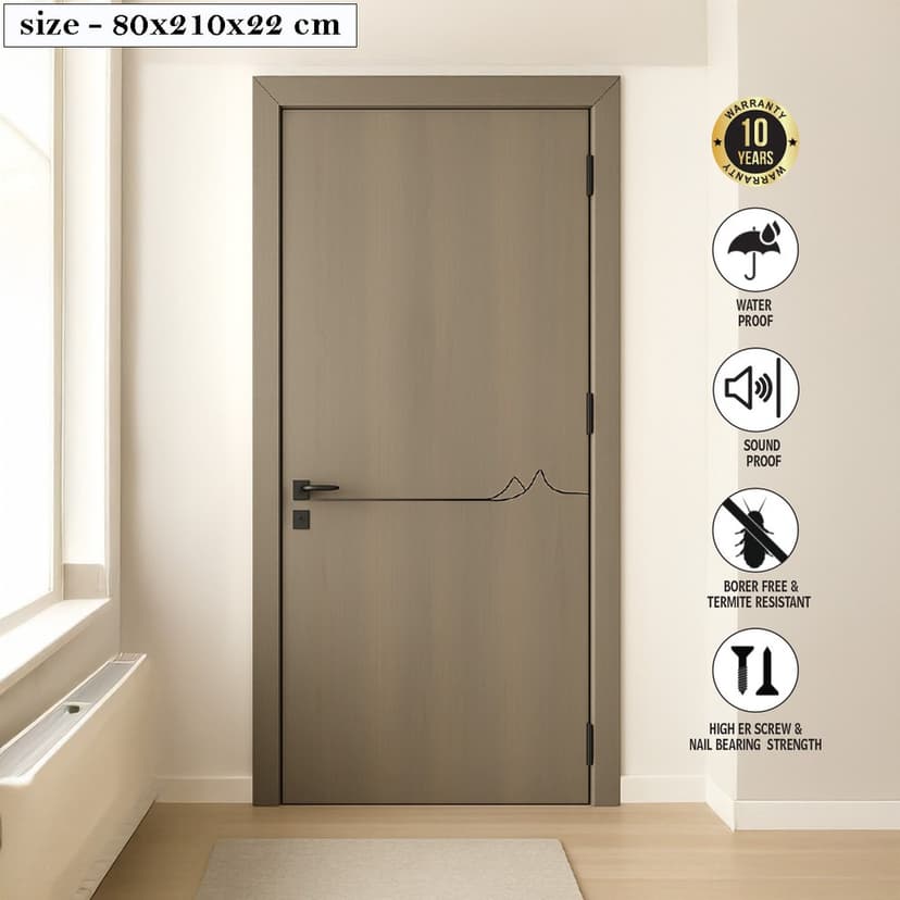 WPC Door With Frame