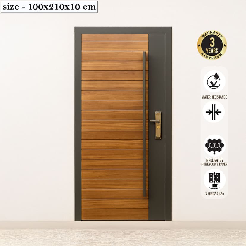 Steel Door 2100x1000x70mm