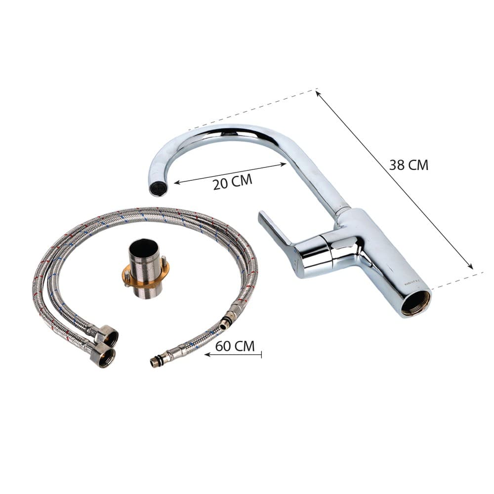 Kitchen Mixer W/Hose