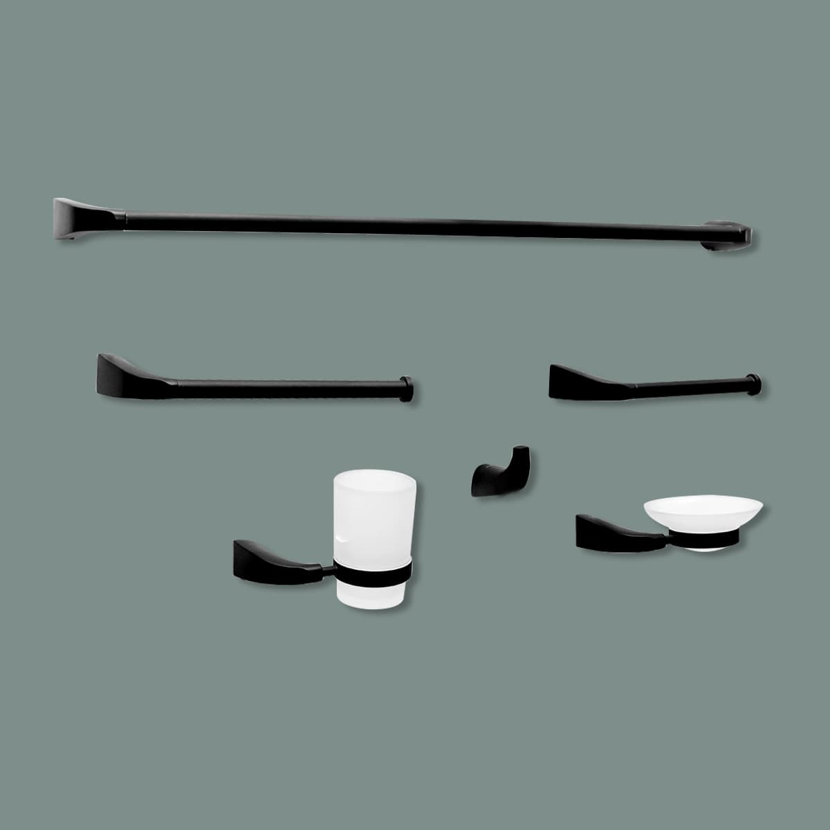 6Pcs Bathroom Set