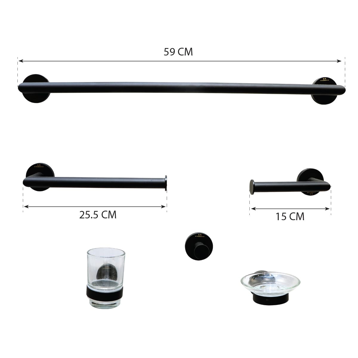 6Pcs Bathroom Set