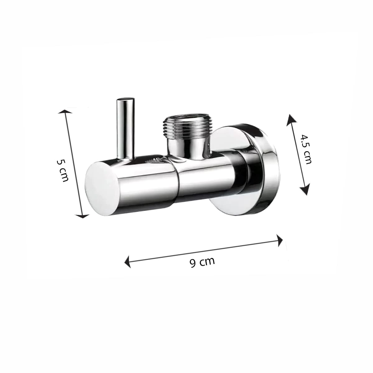 Angle Valve 218G Silver