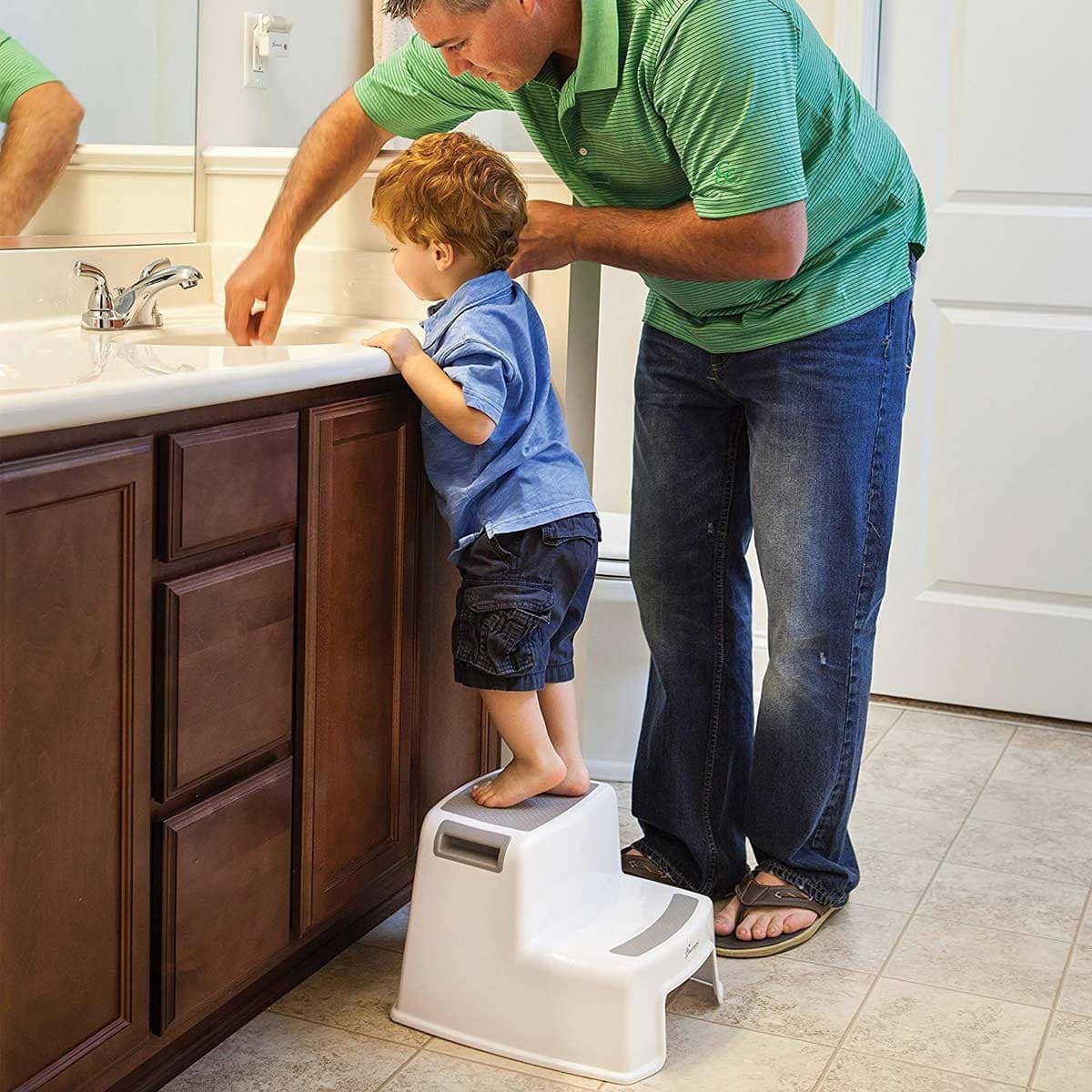 Kids Step Stool for Bathroom
