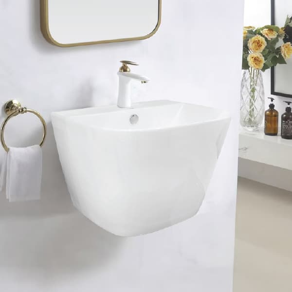 Hanging Basin White