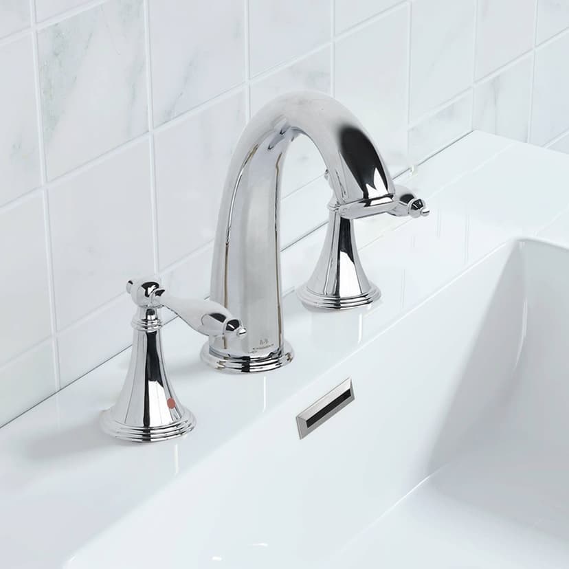 3 Hole Basin Mixer with Hose