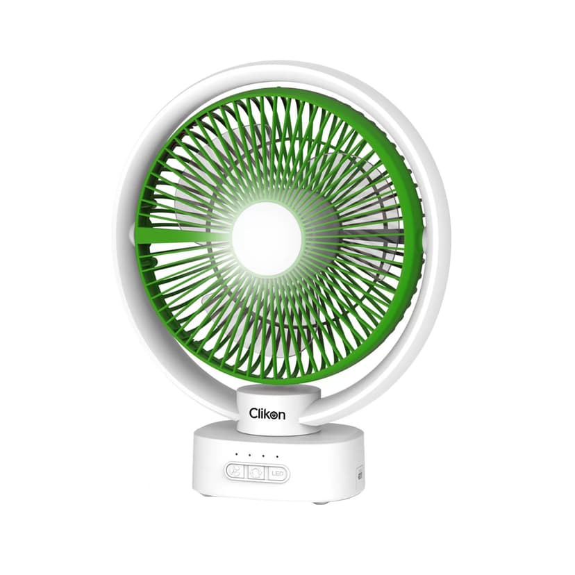 Clikon Rechargeable Fan 8 Inch
