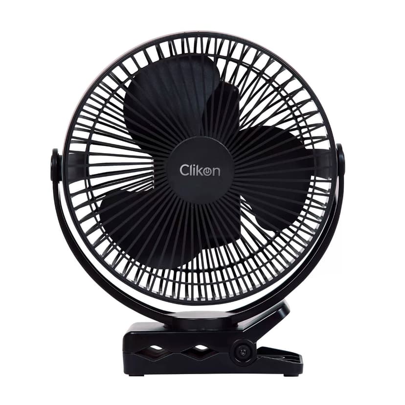 Clikon Rechargeable Fan 8 Inch