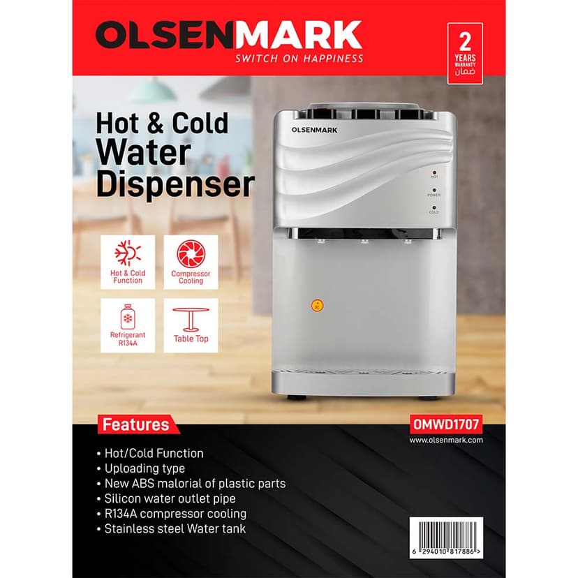 Olsenmark Tabletop Water Dispenser