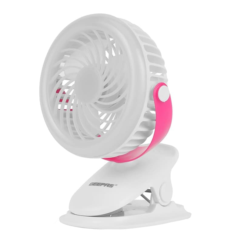 Geepas Rechargeable Clip Fan