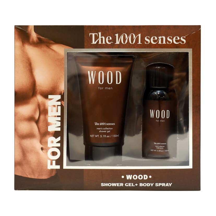 The 1001 Senses Wood for Men Set