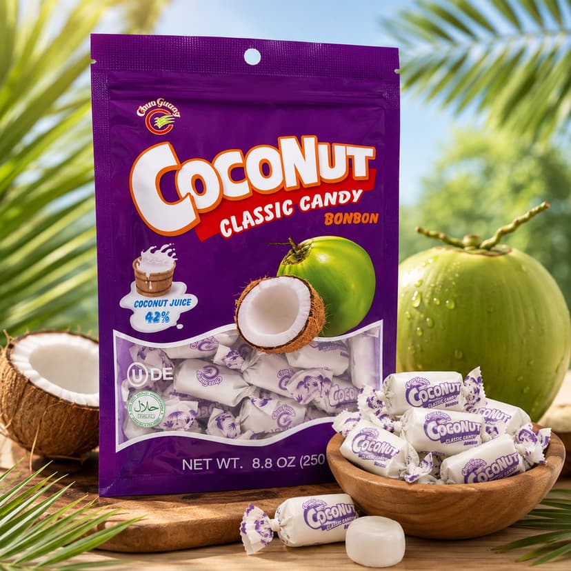 Coconut Classic Candy Bonbon 250g