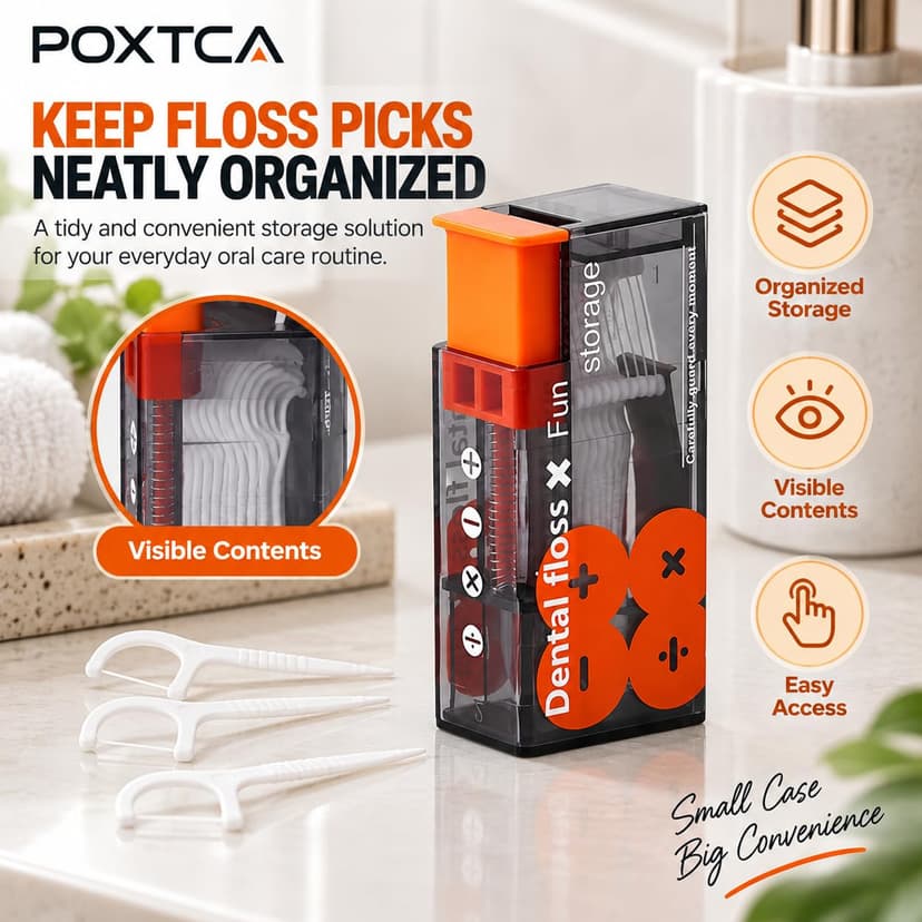 Dental Floss Pick Dispenser